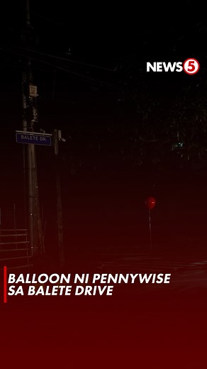 432K views · 4.3K reactions | LUH, PILIPINS  Bumida ang Balete Drive sa isang horror na promo ng HBO Max. Nakarating na nga sa kalsadang ito ang pulang lobo ni Pennywise, ang nakakatakot na clown mula sa 1986 novel ni Stephen King at sa ‘It’ horror franchise. For more videos, visit us at www.news5.com.ph | News5 | Facebook