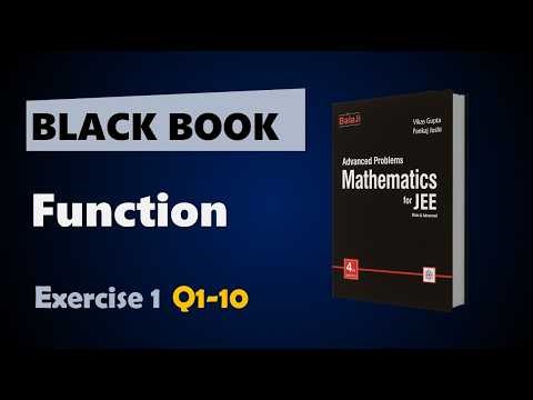 BLACK BOOK Series | Function🔥 | Advanced Problems