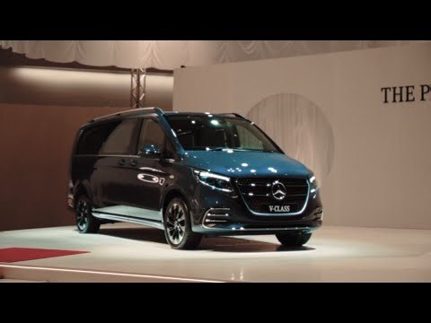 The unveiling of the all-new Mercedes-Benz V-Class Extra LWB.