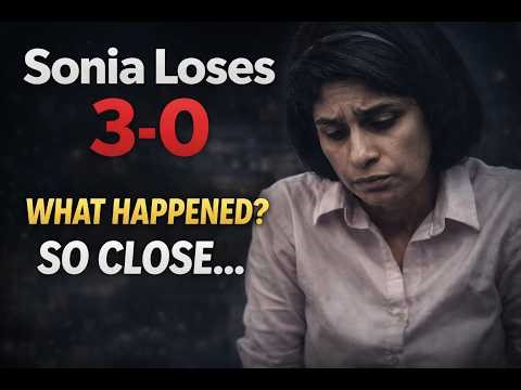 SONIA FORGOT THE GAME PLAN