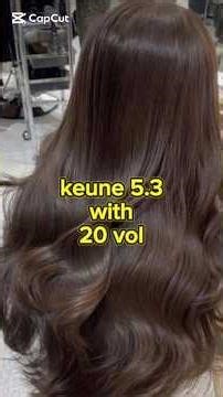 HOW TO DYE GRAY HAIR COVERAGE WITH KEUNE 5.3#FASHION SHADE DYE WITH GRAY HAIR COVERAGE #KEUNE5.3