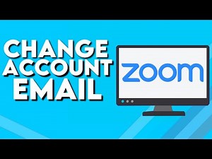 How To Change Your Account Email on Zoom PC