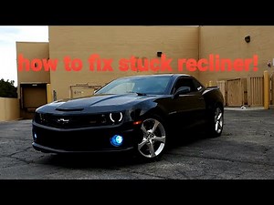 5THGEN CAMARO ELECTRIC SEAT FIX
