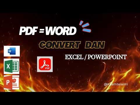 WORD to PDF Convert dan awlsambik