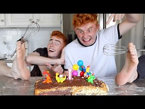 Baking A Cake With Our Feet