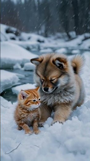 Dog and Cat Cute Moment 🐶🐱 | Best Animal Friendship