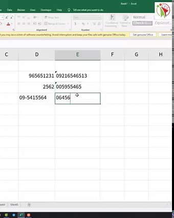 Excel ကိန်ဂဏန်းတွေ ရှေ့ဆုံးမှာ သုညရိုက်မရတဲ့ ပြသာနာဖြေရှင်းနည်း | COL - Computer Online Learning