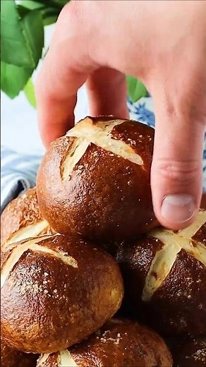 Homemade Pretzel Slider Buns Recipe