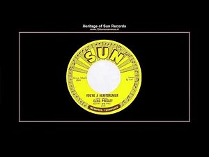 (1955) Sun 215-B ''You're A Heartbreaker'' Elvis Presley with Scotty & Bill