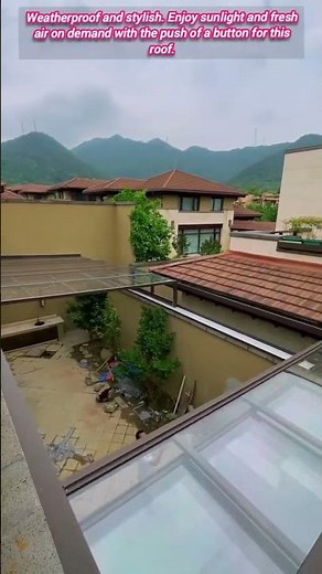 Transform Your Patio with a Dynamic Sliding Glass Skylight.