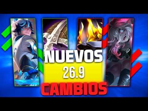 Nuevas Runas, Objetos y Cambio de Meta - Parche 26.9