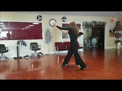 Foxtrot, Weave Styling the Checked Reverse Turn