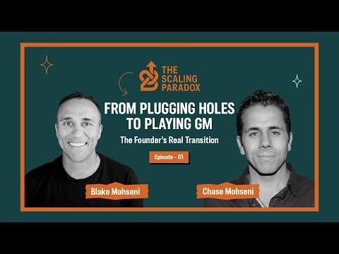 #1 - From Plugging Holes to Playing GM: The Founder’s Real Transition