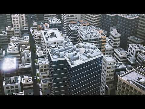 3DCG of Tokyo created by AI & satellite data / 衛星データからAIでバーチャル空間に東京を自動生成