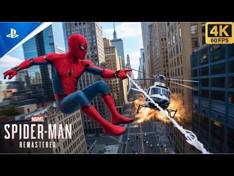 Helicopter Chase Sequence in Marvel's Spider-Man Remastered