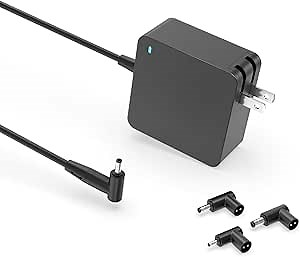 Nicpower Laptop Charger Compatible with Asus Vivobook 15 17 16 14, Flip 14 15, S13 S14 S15, Go 12 14 15 X515 X515J X515E X515M X512DA X512JA F512DA F512JA F512FA Replacement Cord 65W 45W 33W