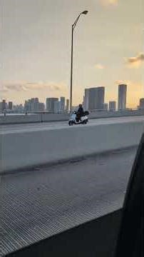 Rush Hour in Miami Hits Different 🌅 #miami #driving #shorts