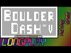Boulder Dash V (C64 Longplay 60fps)