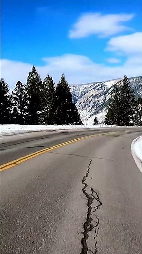 Top Of The Rockies Scenic Byway in the Snowy Rocky Mountains