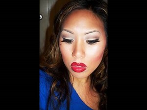 Ru Paul's Drag Race Makeup Tutorial - Raven's Country Western Look Part 2