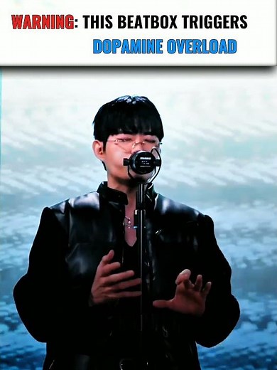 The most 𝕴𝖓𝖘𝖆𝖓𝖊 beatboxing performance of all time! | #shorts #beatbox #dopamine #wing