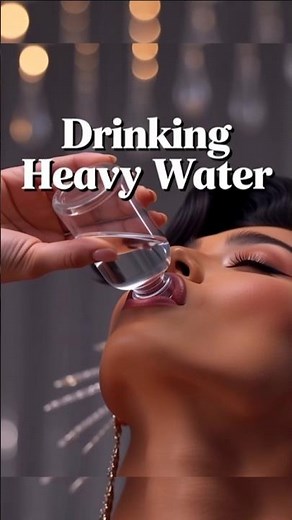 What Happens If You Drink Heavy Water? 😨 (D₂O Explained) #science #shorts