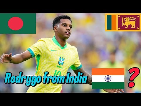 Is Rodrygo Really from India?! 🤯 The Truth Will Shock You! 🇮🇳⚽ #Rodrygo #Football #RealMadrid