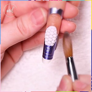 1M views · 987 reactions | Acrylic Mermaid Scales Nail Art Tutorial By: Kiara Sky Nail Products | MetDaan Nails | Facebook
