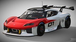 2021 Porsche Mission R Concept - Download Free 3D model by Ddiaz Design (@ddiaz-design)