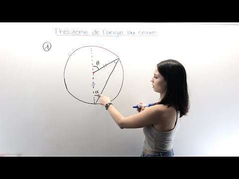 Théorème de l'angle au centre