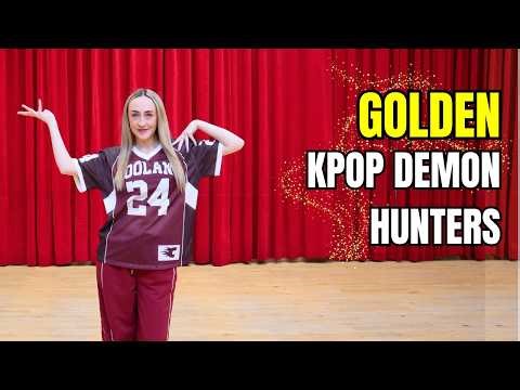 Kids Dance Fitness | Golden KPop Demon Hunters | Dance Warm-Up | Follow Along