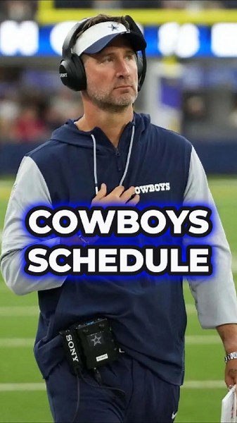 🚨 Dallas Cowboys 2026 Schedule RELEASED 🚨 #shorts #cowboys #nfl