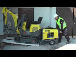 escavatore zero emission in azione | Wacker Neuson 803 dual power