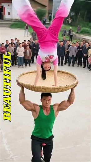 "Epic Duo Acrobatics | Man & Woman Perform Stunning Stunts"#videoviral #viral #beauty #acrobatics