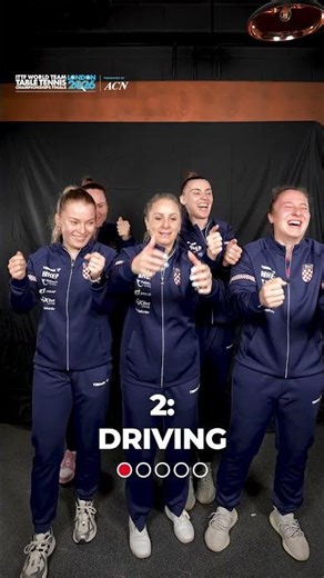 Testing Team Croatia Women’s team telepathy ✨#ITTFWorlds2026
