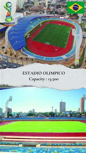 TList of Stadiums Hosting FIFA U-17 World Cup 2019 in Brazil #shortvideo #shorts #stadiumcommunity