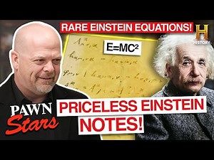 Albert Einstein's Handwritten Math (Season 15) | Pawn Stars