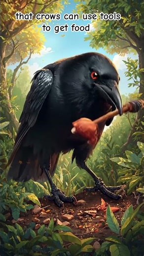 Crows Can Use Tools Just Like Humans! 🧠