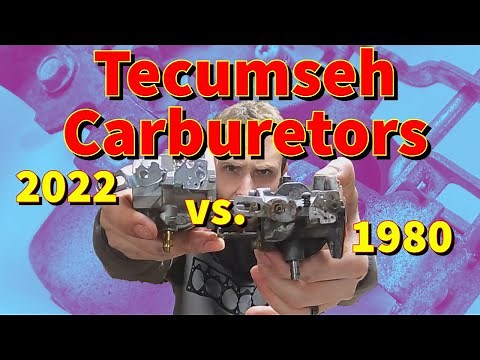 The Truth about TECUMSEH CARBURETORS (Old Style vs New Style)