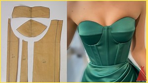 37K views · 2.7K reactions | HOW TO DRAFT A CLASSIC TWO PIECE CORSET In this video I showed a step by step way to draft this two piece CORSET pattern. | Stitch-a-dress | Facebook
