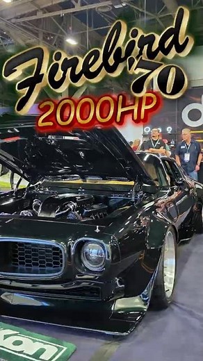 "DraKon" 1970 Pontiac Firebird Trans Am restomod #classic #sema #automobile #cartok