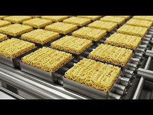 How Ramen Noodles Are Made in Factory | Step-by-Step Process