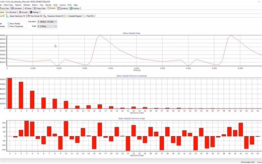 Ansys Motor-CAD 2022 R1 中的 NVH 新功能