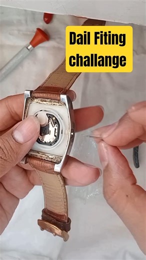 Watch Dial Fitting Challenge | Real Watch Repair Work 🔥