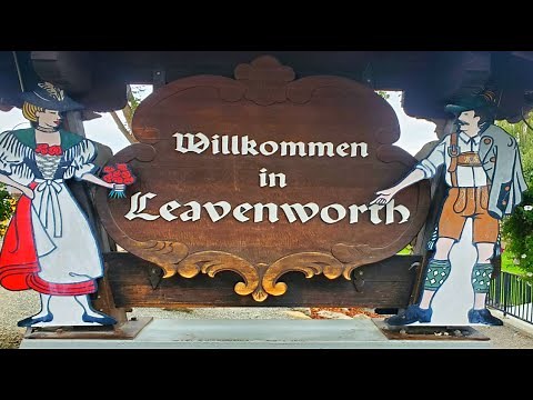 Leavenworth, WA - Bavarian Village Tour, Hotel Review & Waterfront Park