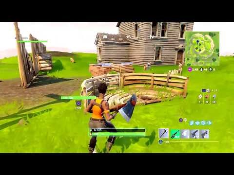 Fortnite: How to build walls and platforms