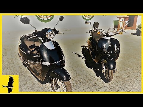 The best 50 cc Chinese retro scooter? - EVE & Firenze compared