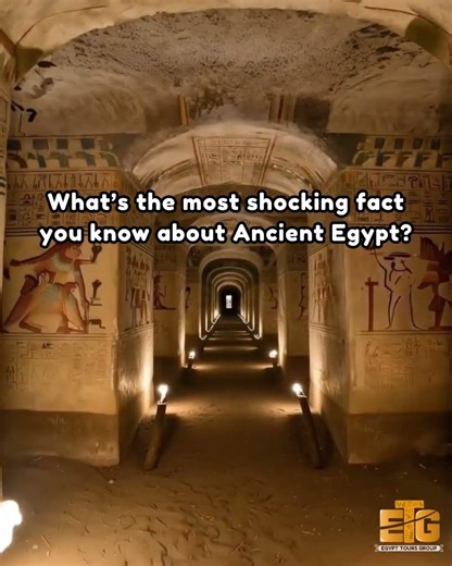Not everything you know about Ancient Egypt is true… 👀✨