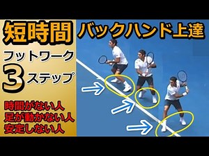 これだけでいいの！？短時間でバックを安定させるこれだけ練習