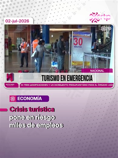 🧳📉 El sector turístico se declaró en emergencia tras la caída de visitantes durante junio y julio. Empresarios señalan que los bloqueos afectaron la actividad hotelera y turística, provocando cancelaciones, una fuerte reducción en la comercialización de servicios y el riesgo de despidos masivos. #RTP #NoticieroPopular #Turismo #Economía #Hotelería